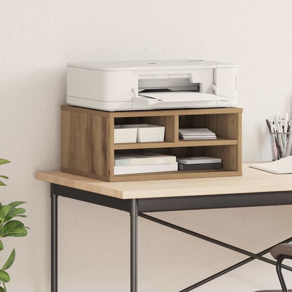 Σταντ Εκτυπωτή Artisan Oak 49 x 40 x 22.5 εκ Επεξεργασμένο ξύλο