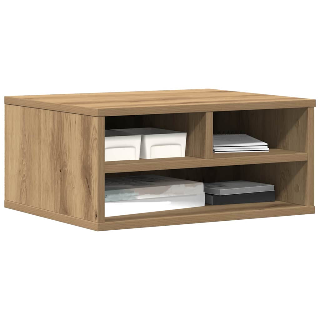 Σταντ Εκτυπωτή Artisan Oak 49 x 40 x 22.5 εκ Επεξεργασμένο ξύλο