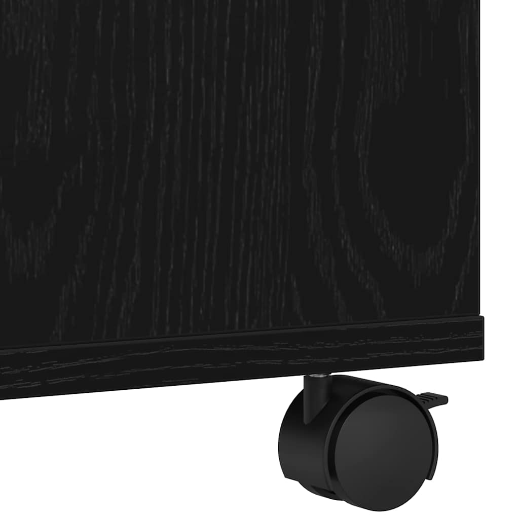 Σταντ Εκτυπωτή Μαύρη Οξυά 41 x 32 x 34,5 εκ. Επεξεργασμένο ξύλο - Pakobazaar