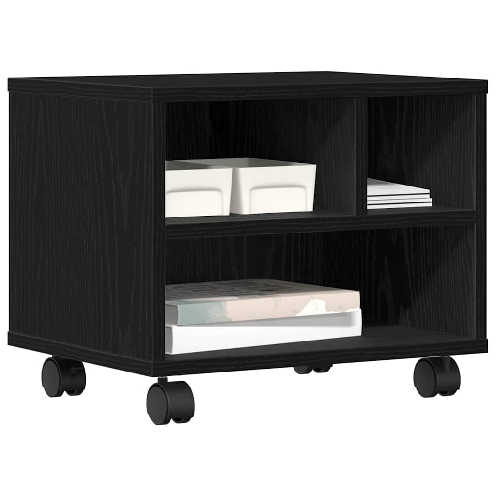 Σταντ Εκτυπωτή Μαύρη Οξυά 41 x 32 x 34,5 εκ. Επεξεργασμένο ξύλο - Pakobazaar