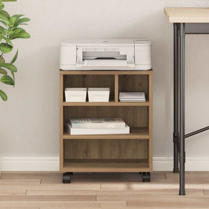 Σταντ Εκτυπωτή artisan δρυς 41 x 32 x 48 εκ. Επεξεργασμένο ξύλο - Pakobazaar