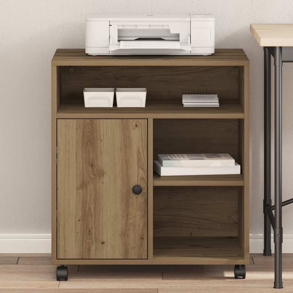 Σταντ Εκτυπωτή artisan δρυς 60 x 50 x 67 εκ. Επεξεργασμένο ξύλο - Pakobazaar