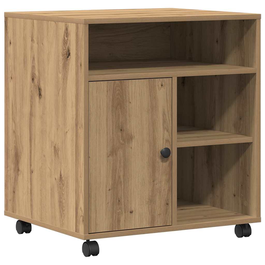 Σταντ Εκτυπωτή artisan δρυς 60 x 50 x 67 εκ. Επεξεργασμένο ξύλο - Pakobazaar
