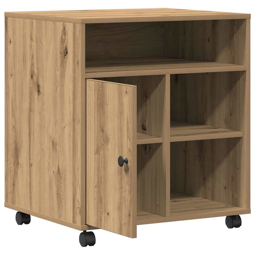 Σταντ Εκτυπωτή artisan δρυς 60 x 50 x 67 εκ. Επεξεργασμένο ξύλο - Pakobazaar