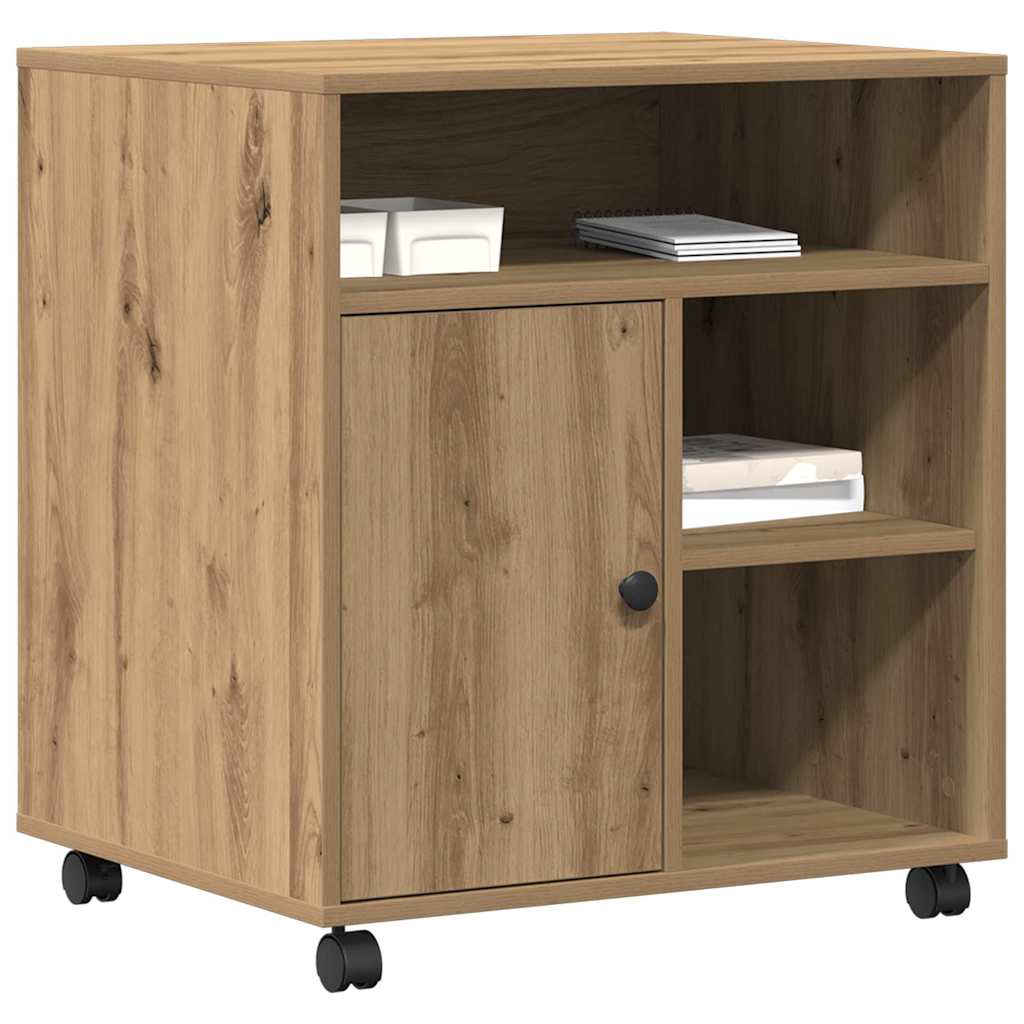 Σταντ Εκτυπωτή artisan δρυς 60 x 50 x 67 εκ. Επεξεργασμένο ξύλο - Pakobazaar