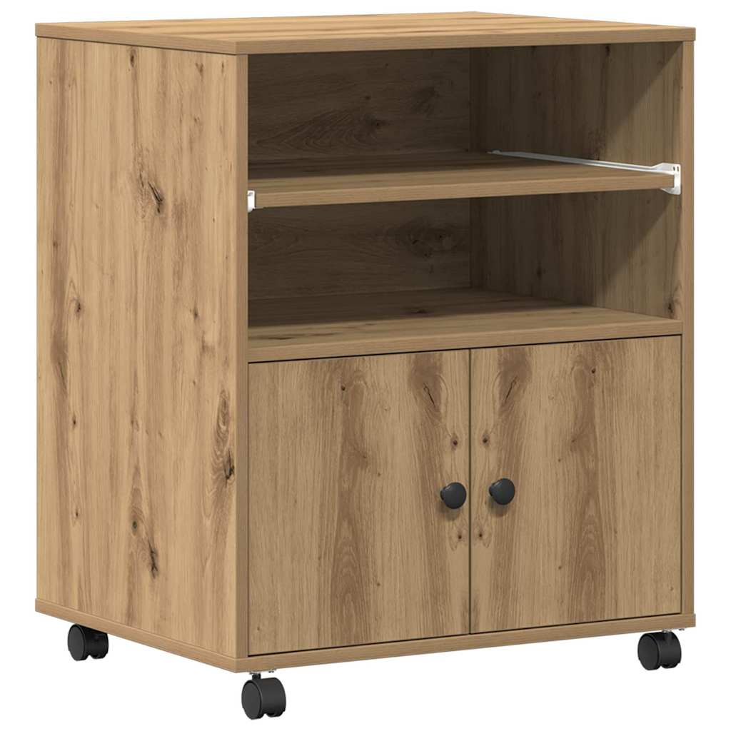 Σταντ Εκτυπωτή Artisan Oak 60 x 48 x 74 εκ. Επεξεργασμένο ξύλο - Pakobazaar