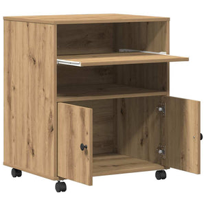 Σταντ Εκτυπωτή Artisan Oak 60 x 48 x 74 εκ. Επεξεργασμένο ξύλο - Pakobazaar
