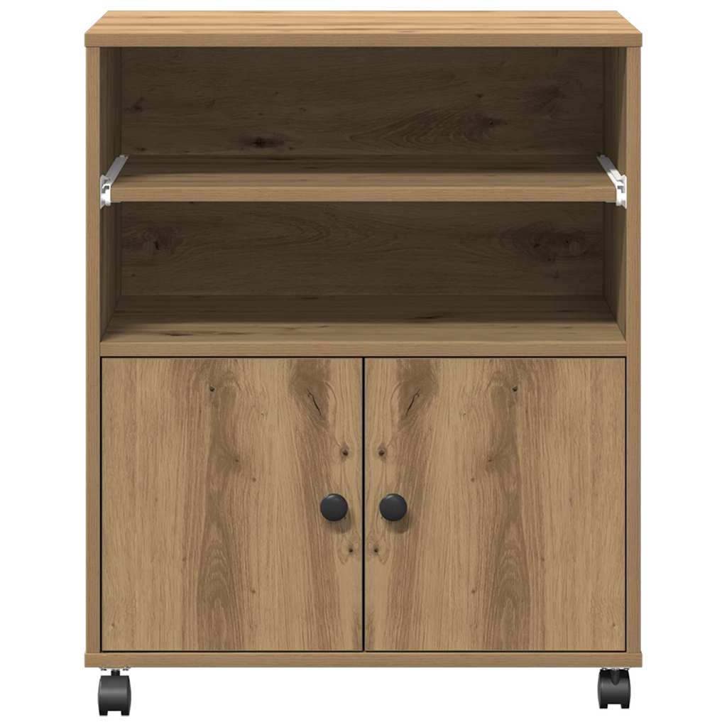 Σταντ Εκτυπωτή Artisan Oak 60 x 48 x 74 εκ. Επεξεργασμένο ξύλο - Pakobazaar