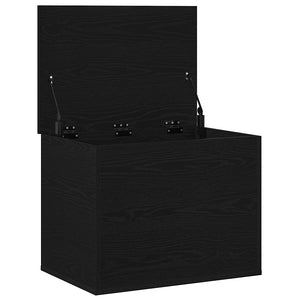 Κουτί αποθήκευσης Μαύρη δρυς 60 x 42 x 46 cm Επεξεργασμένο ξύλο - Pakobazaar