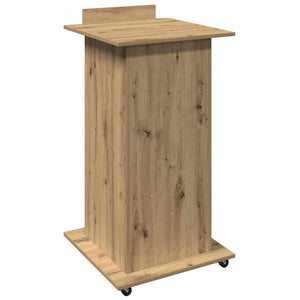 Πλατφόρμα Artisan Oak Επεξεργασμένο Ξύλο 55 x 55 x 107 cm