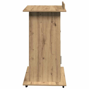 Πλατφόρμα Artisan Oak Επεξεργασμένο Ξύλο 55 x 55 x 107 cm