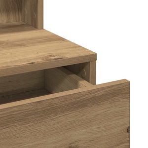 Κομμωτήριο artisan δρυς 80 x 41 x 144.5 εκ Επεξεργασμένο Ξύλο