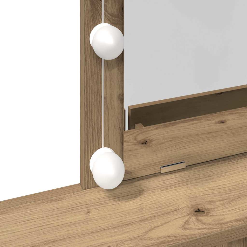 Κομμωτήριο artisan δρυς 80 x 41 x 144.5 εκ Επεξεργασμένο ξύλο