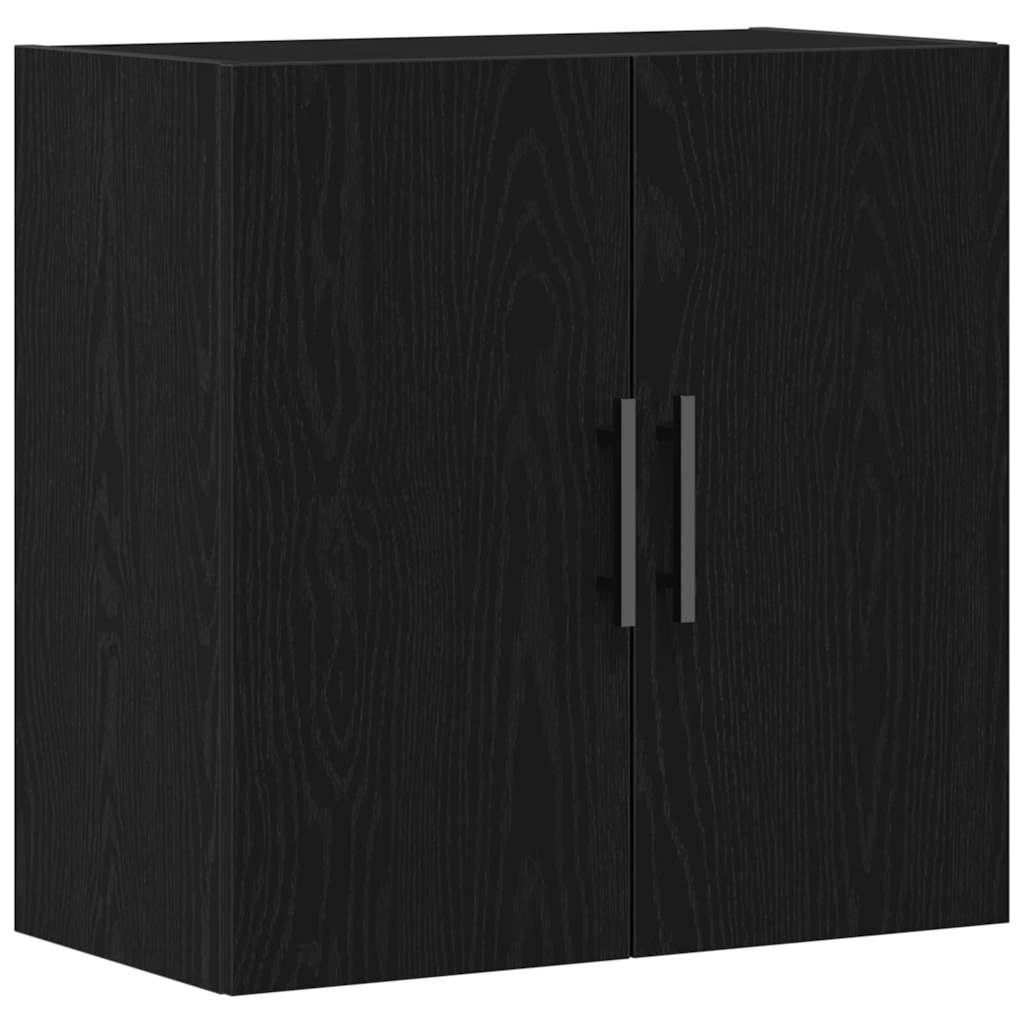 Ντουλάπα Τοίχου Επιτοίχιο Μαύρη Οξυά 60 x 31,5 x 60 εκ. - Pakobazaar