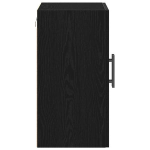 Ντουλάπα Τοίχου Επιτοίχιο Μαύρη Οξυά 60 x 31,5 x 60 εκ. - Pakobazaar