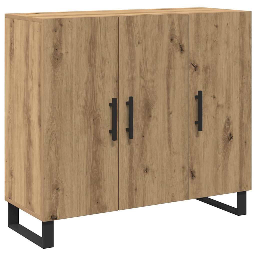 Πλαϊνό γραφείο Artisan Oak 90 x 34 x 80 εκ. Επεξεργασμένο ξύλο - Pakobazaar