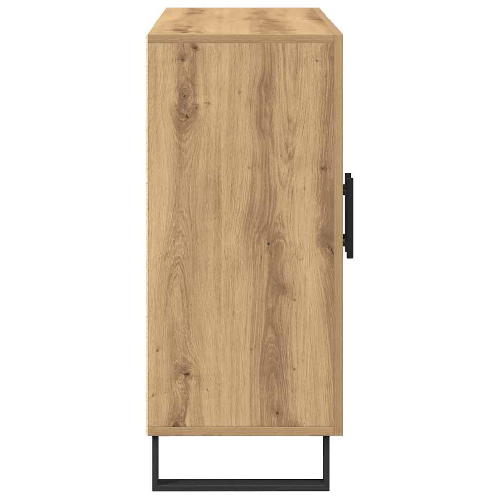 Πλαϊνό γραφείο Artisan Oak 90 x 34 x 80 εκ. Επεξεργασμένο ξύλο - Pakobazaar