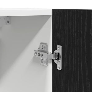 Κρεμαστό ντουλάπι Μαύρη Οξυά 50 x 31 x 60 εκ Επεξεργασμένο Ξύλο