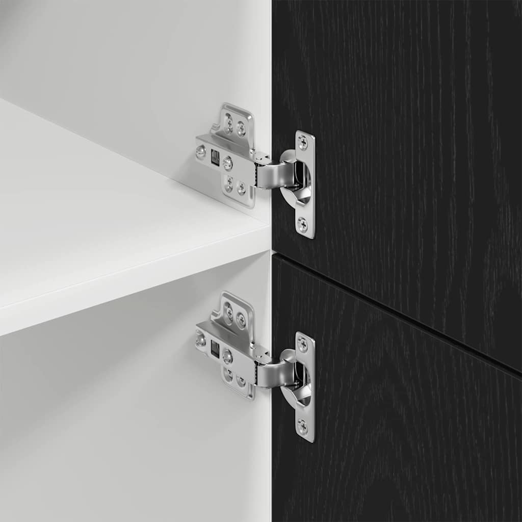 Κρεμαστό ντουλάπι με ράφι Lyon Μαύρη Οξυά 60 x 31 x 207 εκ - Pakobazaar