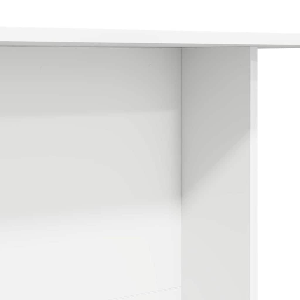 Τραπεζαρία Λευκό 110 x 60 x 75 cm Επεξεργασμένο ξύλο