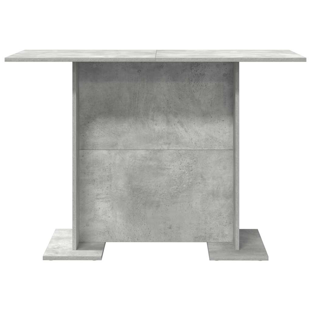 Τραπεζαρία Σκυρόδεμα Γκρι 110 x 60 x 75 cm Επεξεργασμένο ξύλο - Pakobazaar