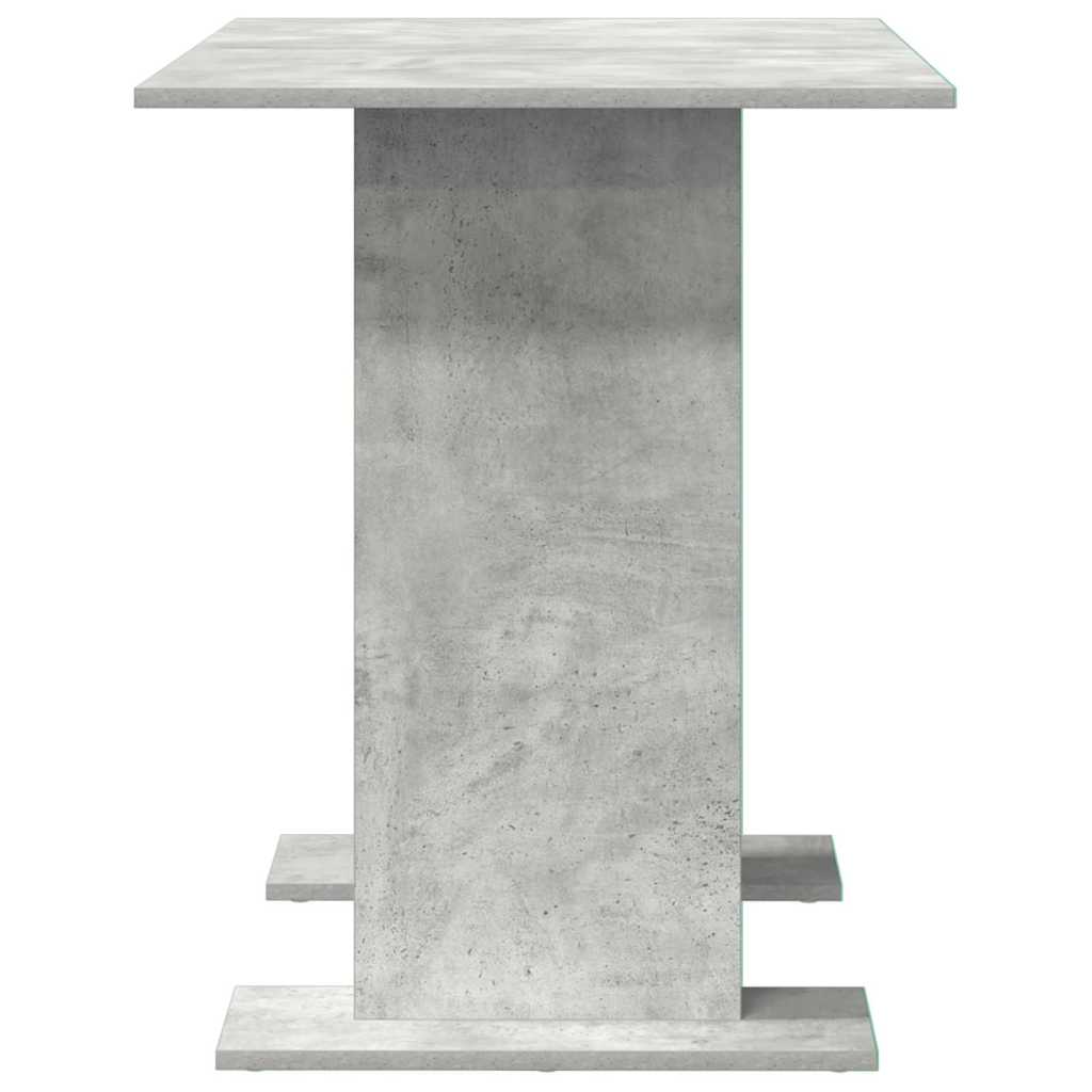 Τραπεζαρία Σκυρόδεμα Γκρι 110 x 60 x 75 cm Επεξεργασμένο ξύλο - Pakobazaar