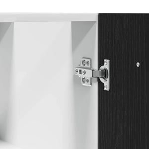 Κάτω Ντουλάπι Μαύρη Δρυς 60x46x81,5 εκ. Ξυλοκατασκευασμένο - Pakobazaar