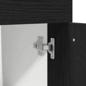 Κρεμαστό ντουλάπι με συρτάρι Μαύρη Οξυά 40 x 46 x 81,5 εκ - Pakobazaar