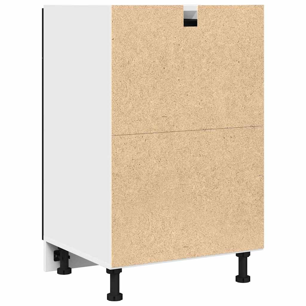 Κρεμαστό ντουλάπι με συρτάρι Μαύρη Οξυά 50 x 46 x 81,5 εκ - Pakobazaar