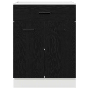 Κρεμαστό ντουλάπι Μαύρη Οξυά 60 x 46 x 81,5 εκ