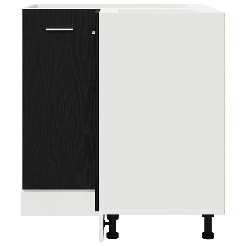 Κρεμαστό ντουλάπι με ράφι Μαύρη Οξυά 75,5 x 75,5 x 80,5 εκ