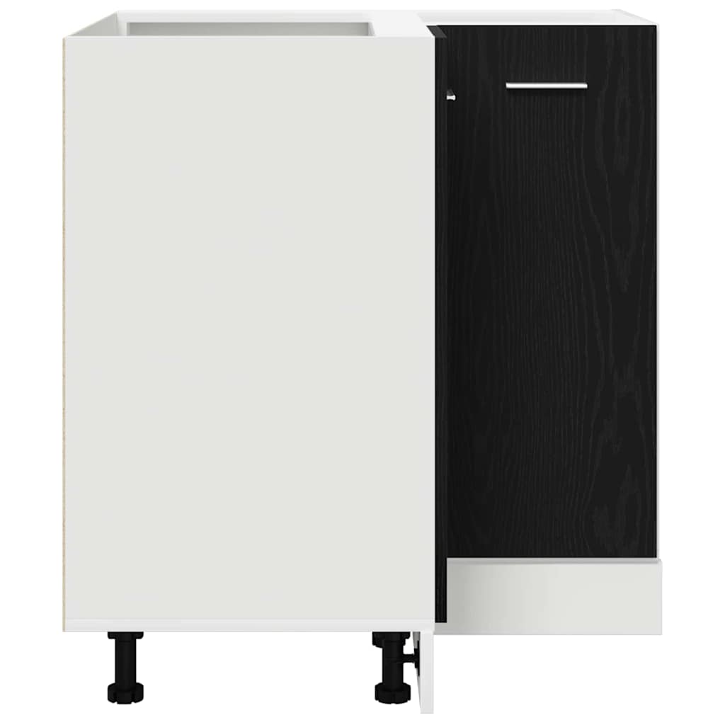 Κρεμαστό ντουλάπι με ράφι Μαύρη Οξυά 75,5 x 75,5 x 80,5 εκ