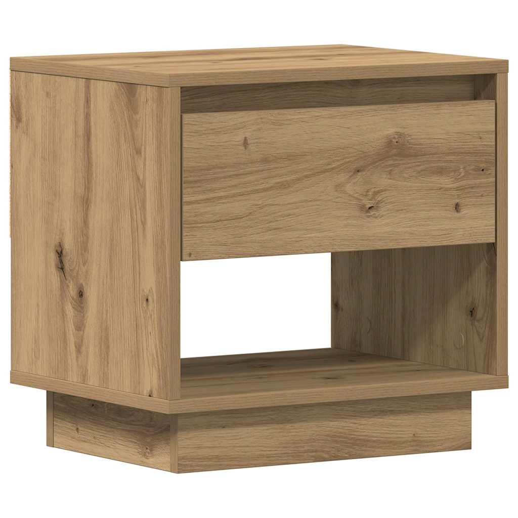 Κομοδίνο Artisan Oak 45 x 34 x 44 εκ Επεξεργασμένο ξύλο - Pakobazaar