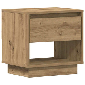 Κομοδίνο 2 pcs Artisan Oak 45 x 34 x 44 εκ Επεξεργασμένο ξύλο - Pakobazaar