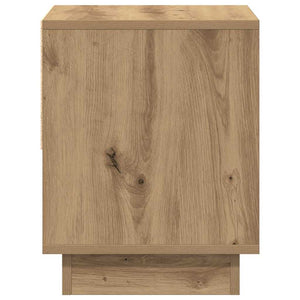 Κομοδίνο 2 pcs Artisan Oak 45 x 34 x 44 εκ Επεξεργασμένο ξύλο - Pakobazaar