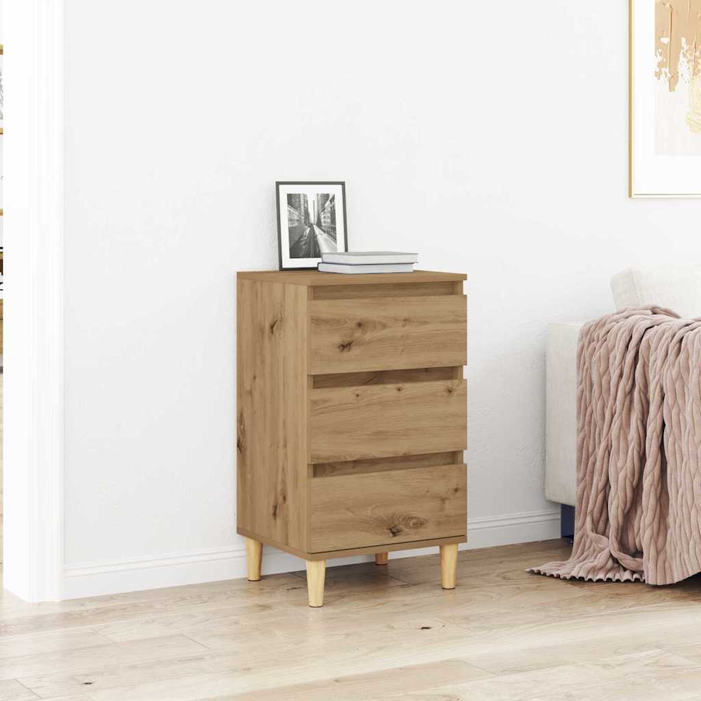 Κομοδίνο Artisan Oak 40 x 35 x 70 εκ. Επεξεργασμένο ξύλο - Pakobazaar