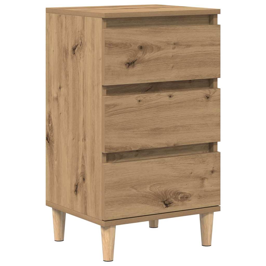 Κομοδίνο Artisan Oak 40 x 35 x 70 εκ. Επεξεργασμένο ξύλο - Pakobazaar