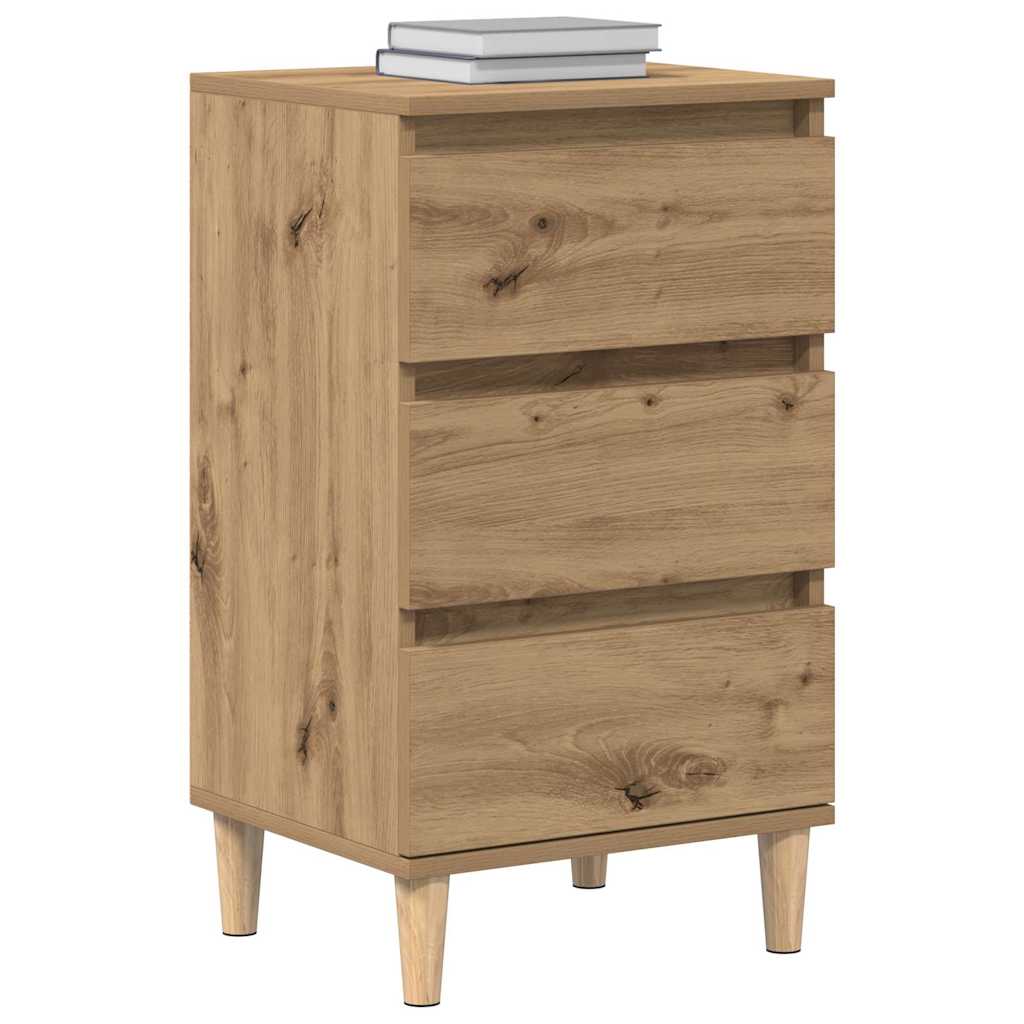 Κομοδίνο Artisan Oak 40 x 35 x 70 εκ. Επεξεργασμένο ξύλο - Pakobazaar