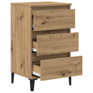 Κομοδίνο Artisan Oak 45 x 35 x 44 εκ. Επεξεργασμένο Ξύλο