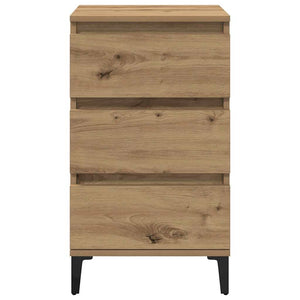 Κομοδίνο Artisan Oak 45 x 35 x 44 εκ. Επεξεργασμένο Ξύλο