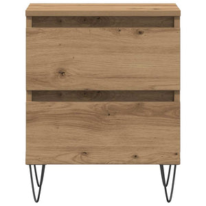 Κομοδίνο artisan δρυς 40 x 35 x 50 εκ. Επεξεργασμένο Ξύλο