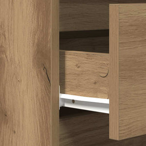 Πλαϊνό γραφείο Artisan Oak 60 x 35 x 70 cm Επεξεργασμένο ξύλο - Pakobazaar