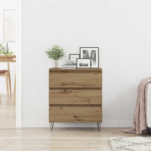 Πλαϊνό γραφείο Artisan Oak 60 x 35 x 70 cm Επεξεργασμένο ξύλο - Pakobazaar