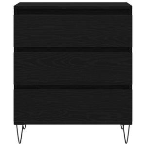 Πλαϊνό γραφείο Μαύρη Οξυά 60 x 35 x 70 cm Επεξεργασμένο Ξύλο