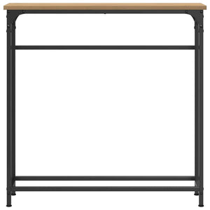 Τραπέζι κονσόλας με ράφι Artisan Oak 75 x 19,5 x 75 εκ. - Pakobazaar