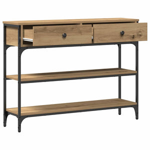 Τραπέζι κονσόλας με συρτάρι Artisan Oak 72.5 x 25 x 75 εκ. - Pakobazaar