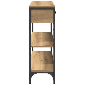 Τραπέζι κονσόλας με συρτάρι Artisan Oak 72.5 x 25 x 75 εκ. - Pakobazaar