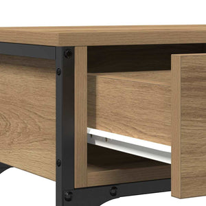 Τραπέζι κονσόλας με συρτάρι Artisan Oak 72.5 x 25 x 75 εκ.
