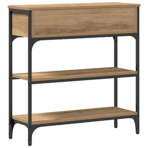 Τραπέζι κονσόλας με συρτάρι Artisan Oak 72.5 x 25 x 75 εκ.