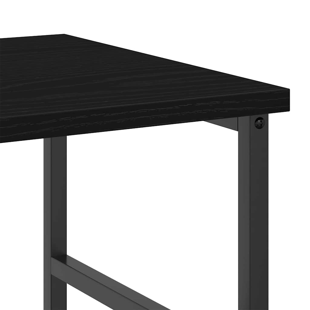 Ράφι Βιβλίων Μαύρη Οξυά 50 x 33 x 82 εκ Επεξεργασμένο ξύλο